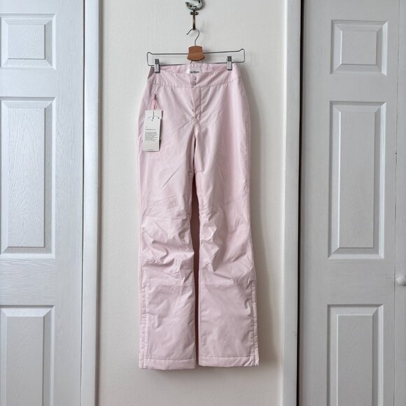 Halfdays Alessandra Primaloft Outdoor Snow Ski Pant in Rose - Picture 3 of 8